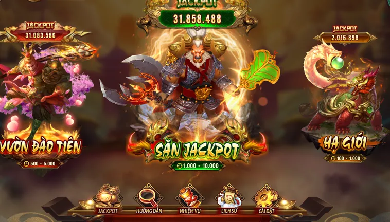 Bắn Cá Tây Du Tại iWin Club Đại Chiến Yêu Quái Nhận Thưởng Bao La