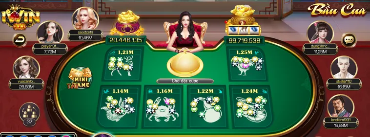 Săn Thưởng Lớn Cùng Bầu Cua Tại iWin Club Với Đồ Họa 3D Cực Đỉnh