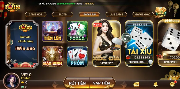Game Bài iWin Club Đỉnh Cao Cá Cược Sòng Bài Thượng Lưu Châu Á