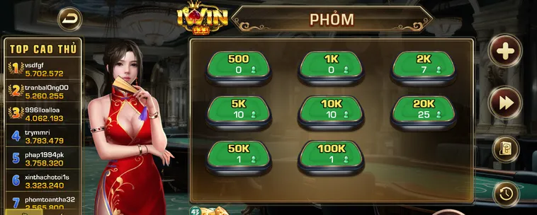 Bí Quyết Chinh Phục Game Phỏm Tại iWin Club Nhận Thưởng Lớn