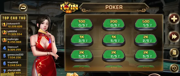 Chiến Thuật Đỉnh Cao Khi Tham Gia Chơi Poker Tại iWin Club Năm 2026