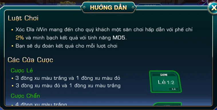 Đỉnh Cao Xóc Dĩa Tại iWin Club Với Giao Diện Livestream Đẳng Cấp Thế Giới